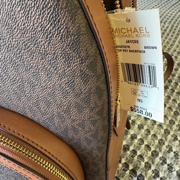 Michael Kors extra large backpack